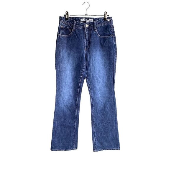 Express Flare Jeans 5/6R Women’s Dark Wash Gently Used [#0455] - Picture 1 of 4